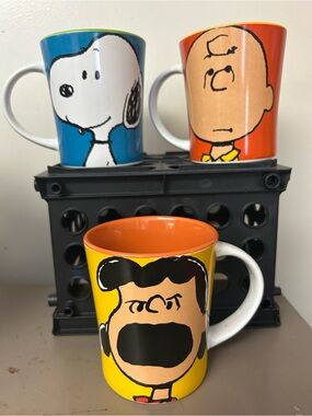 Peanuts Character Ceramic Mug - Snoopy, Lucy, Charlie Brown